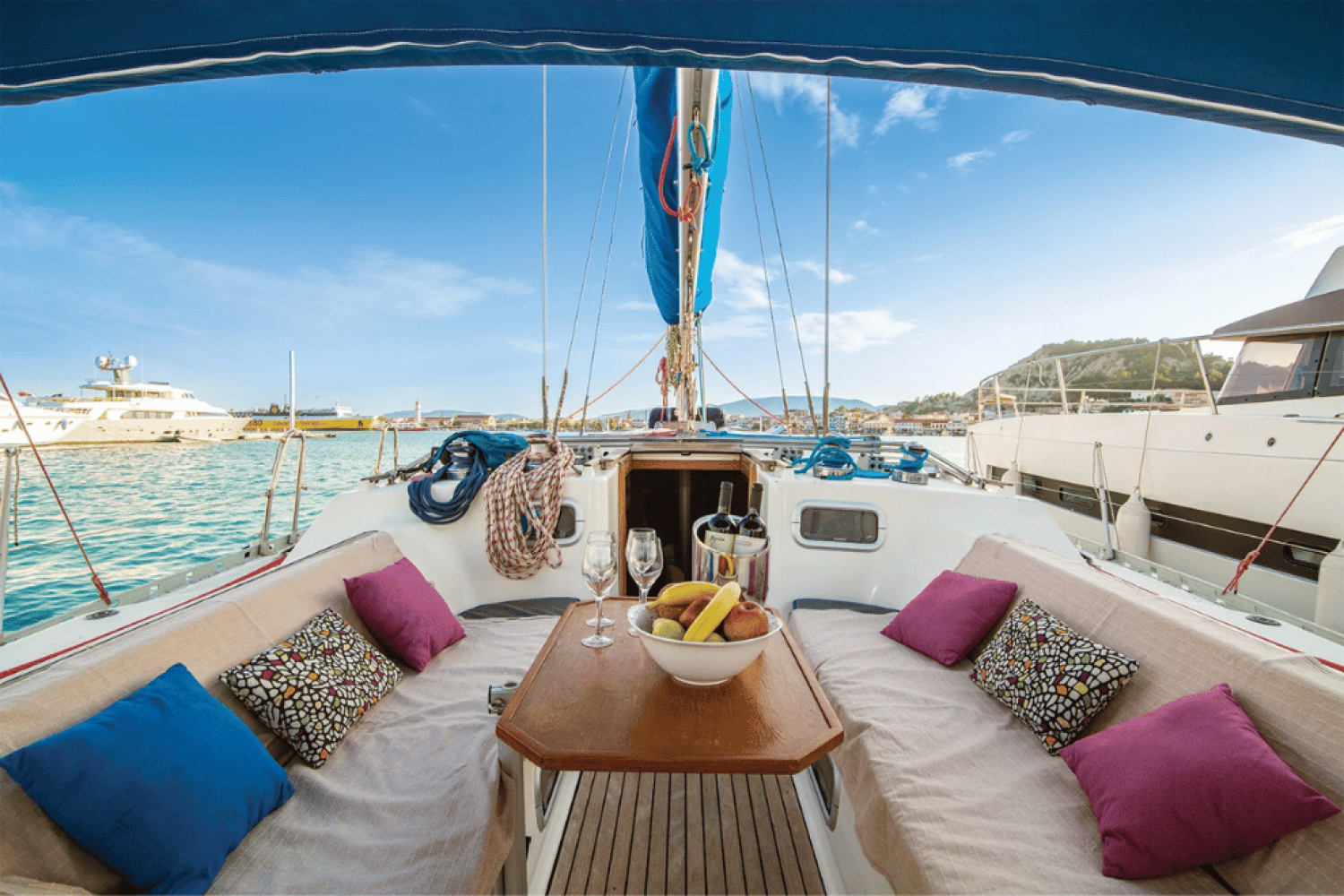 picture from activity Shipwreck & Blue Caves Sailing Cruise with Atlantic 49
