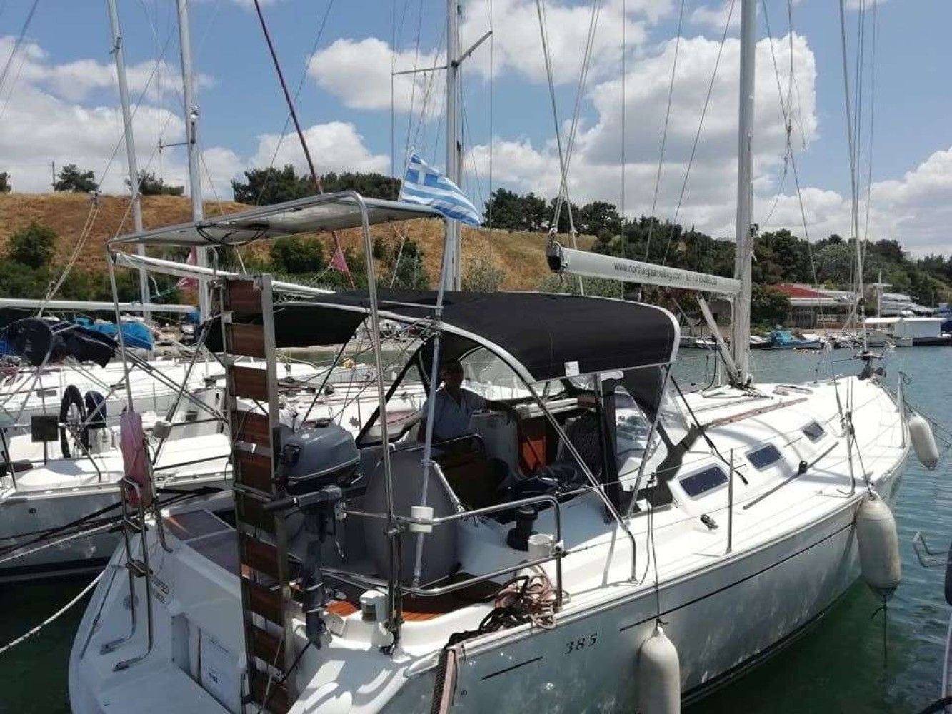 picture from activity Marathonisi & Keri Caves Cruise with Dufour 38,5 Sailing Yacht